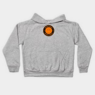 Spooky Squad Ghost Emblem Kids Hoodie